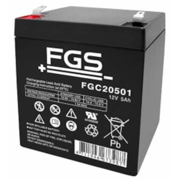FGS FGC20501 - 12V 5Ah VRLA-AGM Akku Zyklentyp FGS FGC20501 - 12V 5Ah VRLA-AGM Akku Zyklentyp