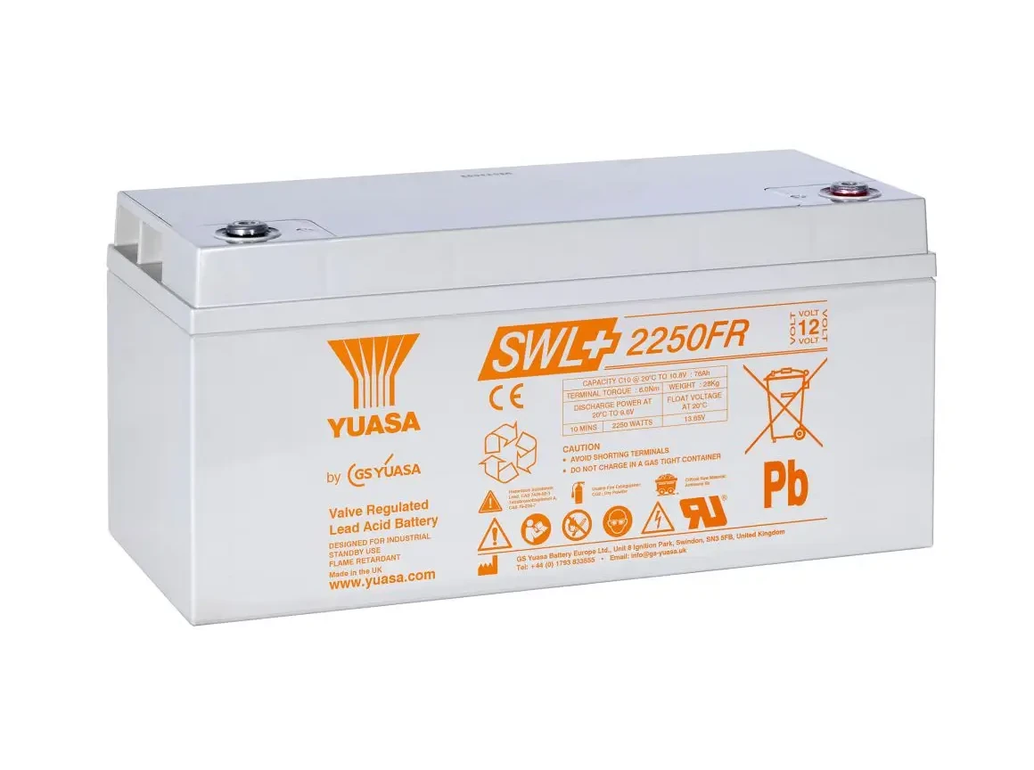 Yuasa SWL+2250FR 12V 86Ah AGM-VRLA Akku