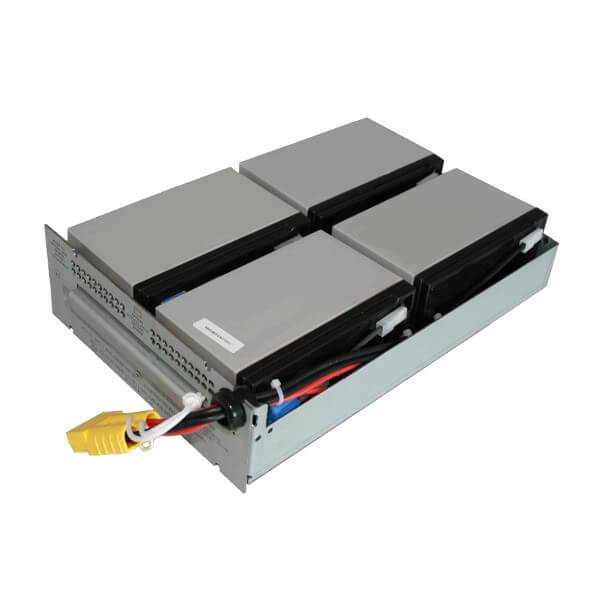 Batteriekit für APC USV RBC133 / SMT1500RMI2U komplett vormontiert Batteriekit für APC USV RBC133 / SMT1500RMI2U komplett vormontiert