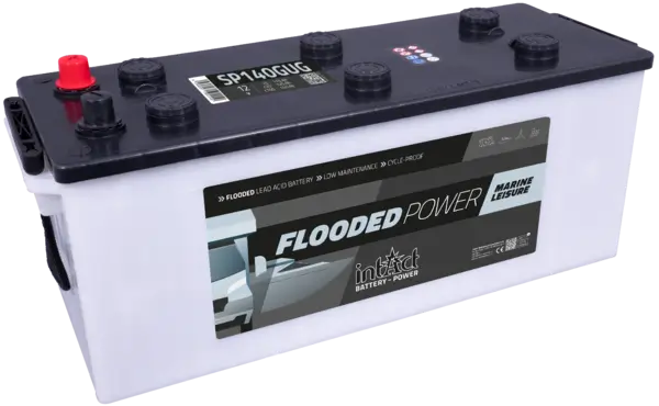 intAct SP140GUG Flooded-Power | 12V 140Ah Blei-Säure-Batterie online bei pro-akkus kaufen