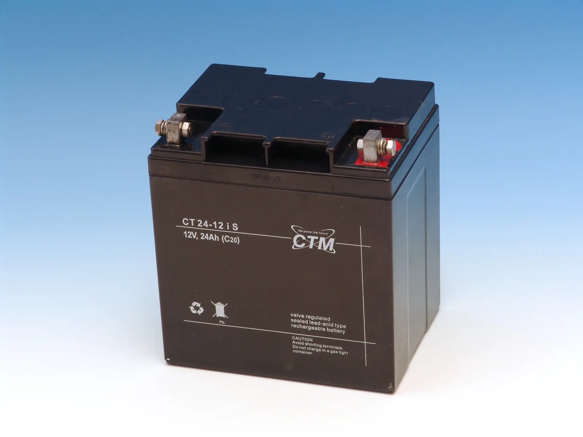 CTM CT24-12iS - 12V | 24Ah AGM Bleiakku CTM CT24-12iS - 12V | 24Ah AGM Bleiakku