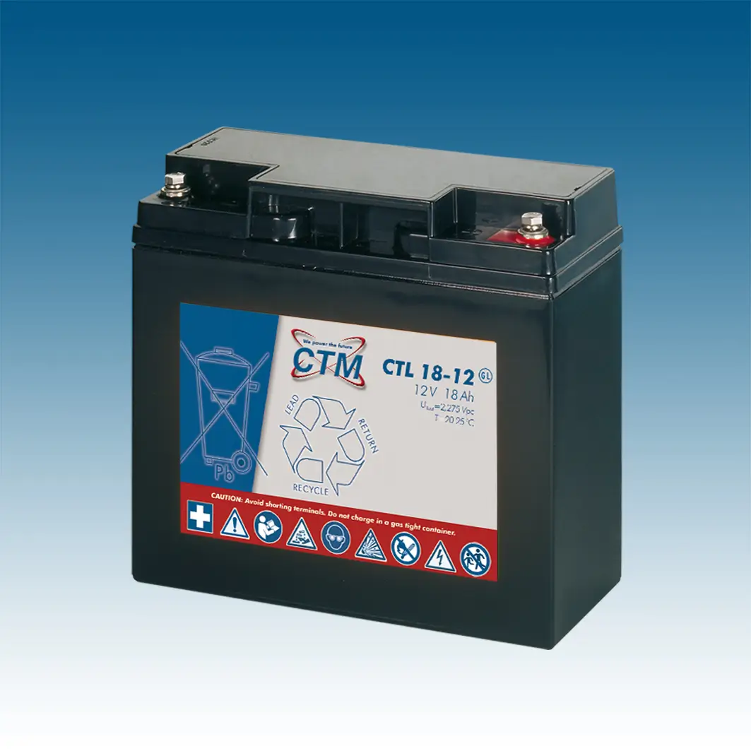 CTM CTL18-12 - 12V | 18Ah AGM Bleiakku Longlife CTM CTL18-12 - 12V | 18Ah AGM Bleiakku Longlife