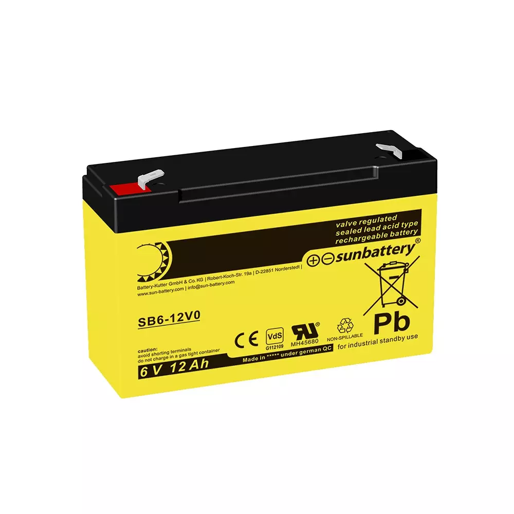 Panasonic LC-R0612P kompatibler Akku - 6V | 12Ah Panasonic LC-R0612P kompatibler Akku - 6V | 12Ah