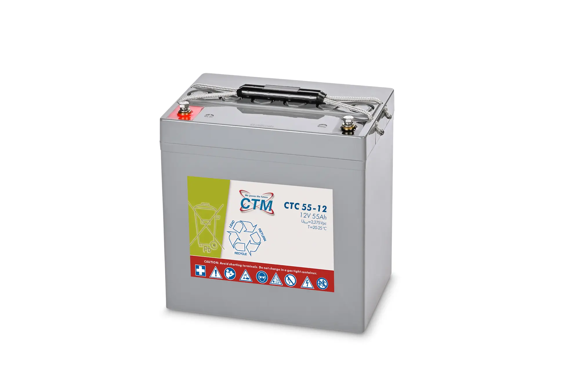 CTM CTC55-12 - 12V | 55Ah Blei-Gel Akku CTM CTC55-12 - 12V | 55Ah Blei-Gel Akku