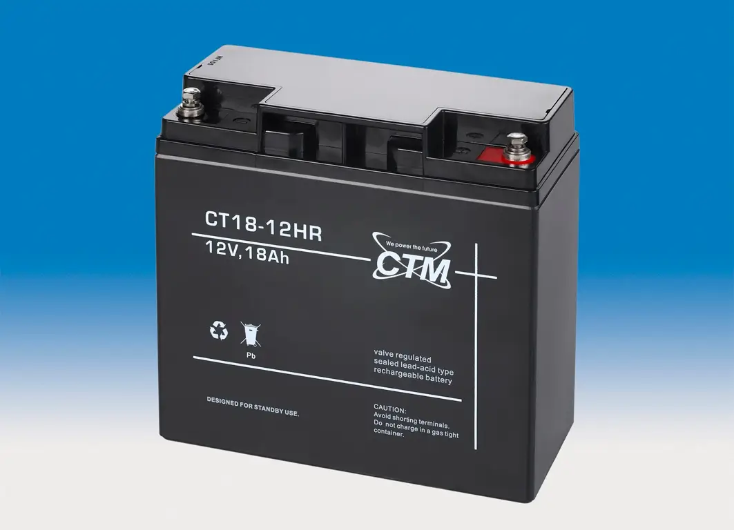 CTM CT18-12HR - 12V | 18Ah AGM Bleiakku CTM CT18-12HR - 12V | 18Ah AGM Bleiakku