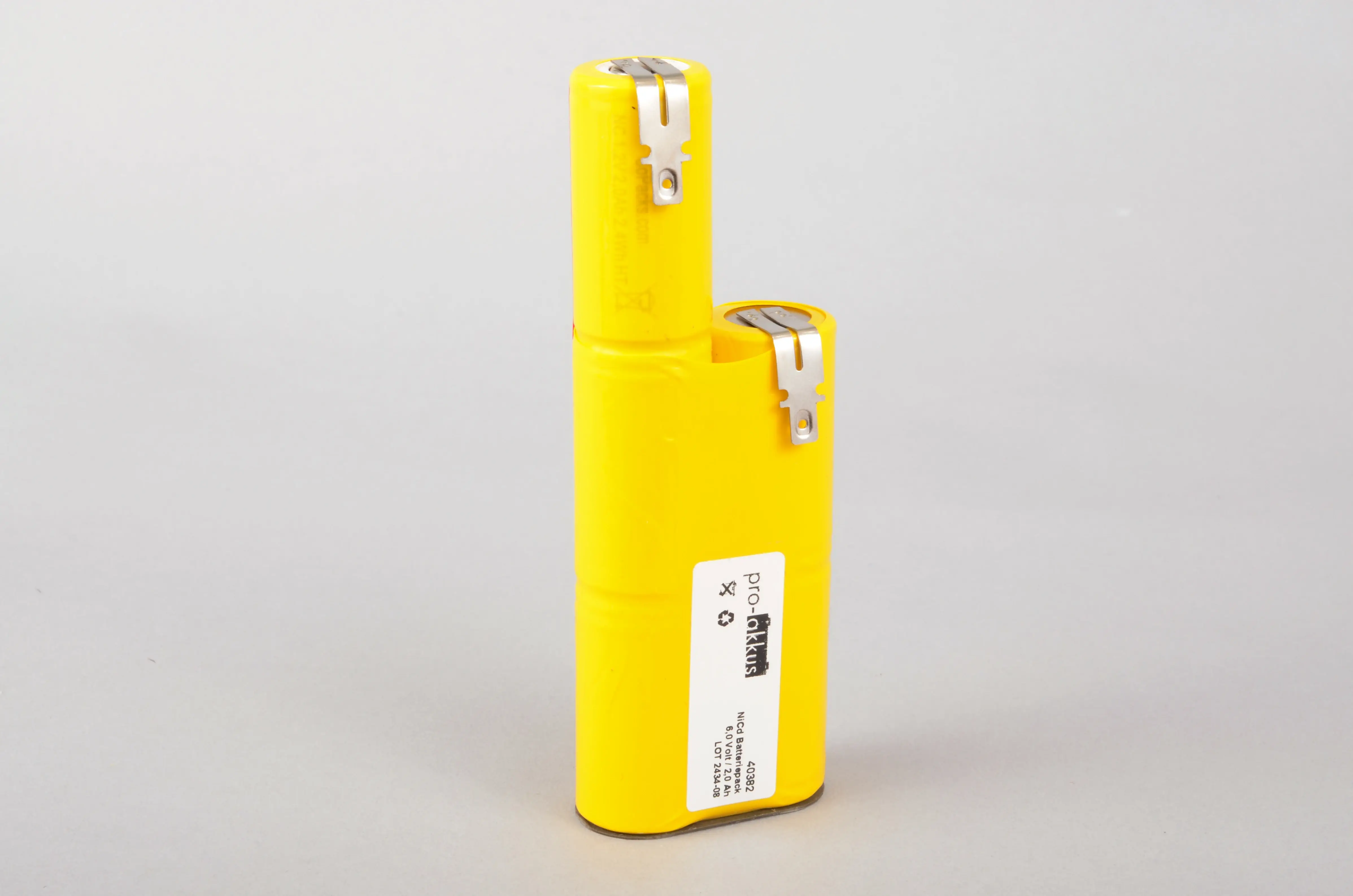 NiCd Notbeleuchtung Akku 6V / 2Ah für Tridonic 060205 online bei pro-akkus kaufen