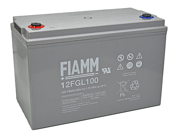 Fiamm 12FGL100 12V 100Ah Blei-Akku / AGM Batterie Fiamm 12FGL100 12V 100Ah Blei-Akku / AGM Batterie