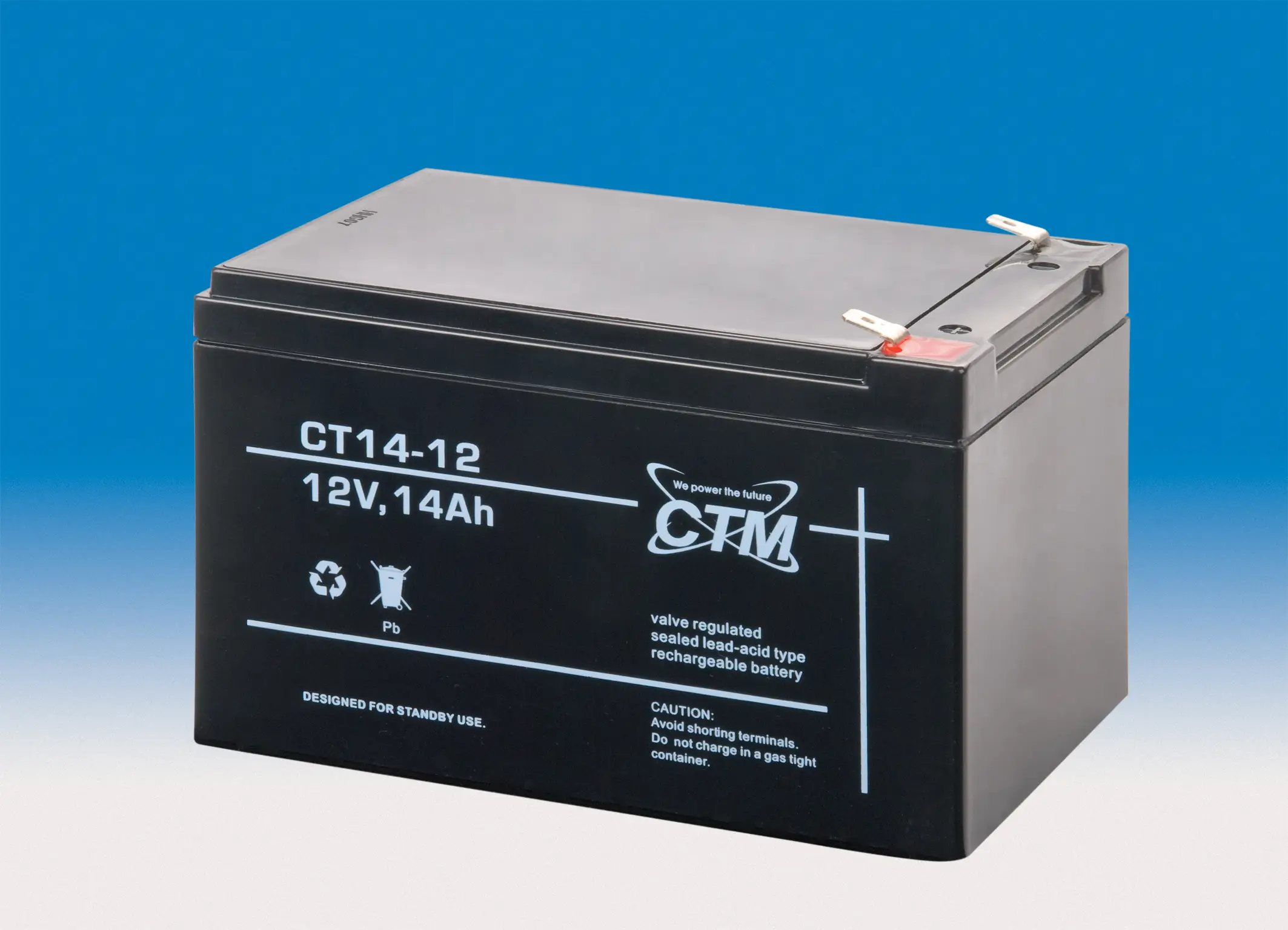 CTM CT14-12L - 12V | 14Ah AGM Bleiakku CTM CT14-12L - 12V | 14Ah AGM Bleiakku