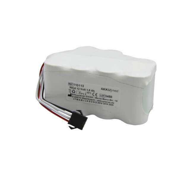 NiCd Akku 12V | 1,8Ah passend für Ivac Signature Gold 7101, 7130, 7131, 7230, 7231 online bei pro-akkus kaufen