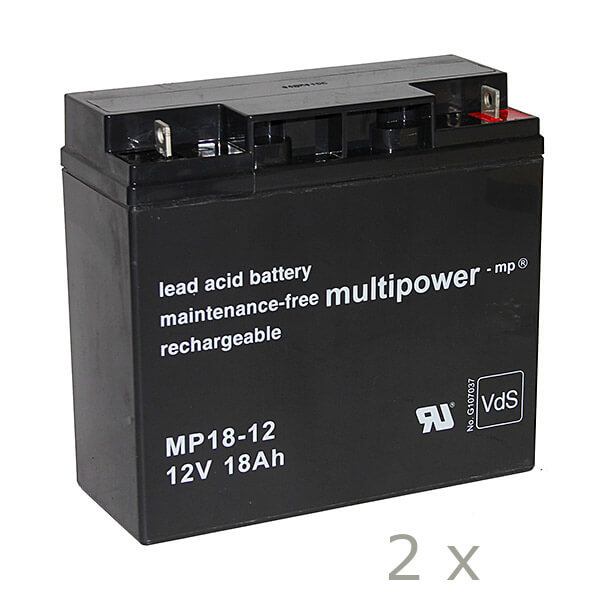 2 Ersatzbatterien für APC AP1250 USV Anlage VdS 2 Ersatzbatterien für APC AP1250 USV Anlage VdS