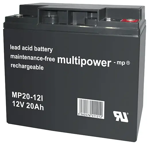 Multipower MP20-12I - 12V | 20Ah Blei-Vlies (AGM) Akku online bei pro-akkus kaufen