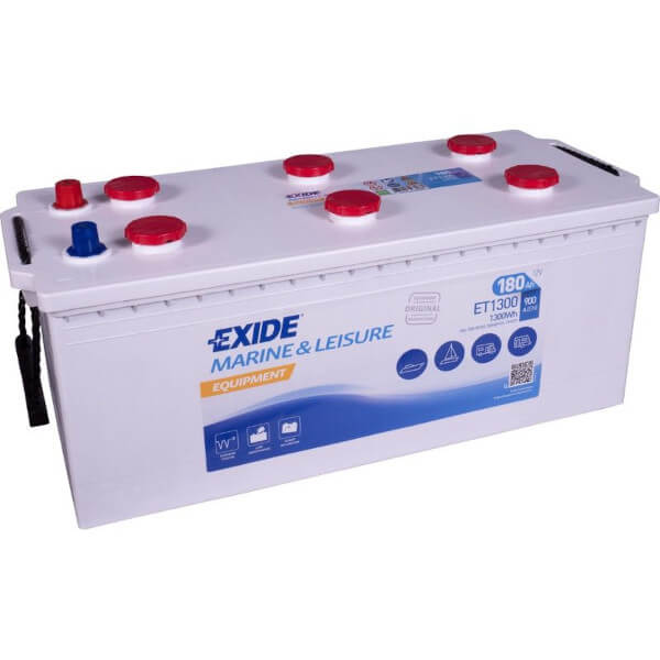 Exide Equipment ET1300 Nassbatterie - 12V 180Ah Exide Equipment ET1300 Nassbatterie - 12V 180Ah