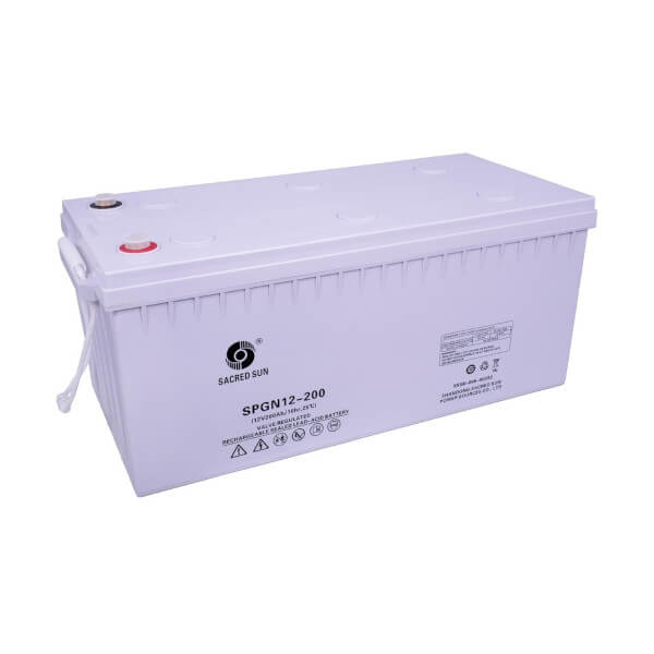 Sacred Sun SPGN12-200 - 12V 200Ah AGM Batterie Long Life online bei pro-akkus kaufen