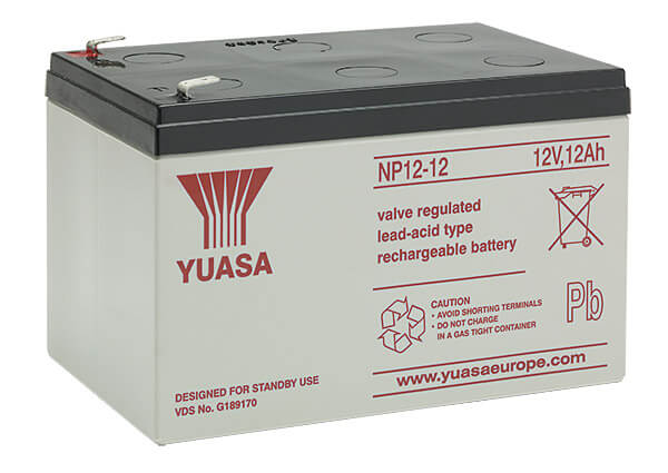 Yuasa NP12-12 12V 12Ah Blei-Akku / AGM Batterie Yuasa NP12-12 12V 12Ah Blei-Akku / AGM Batterie