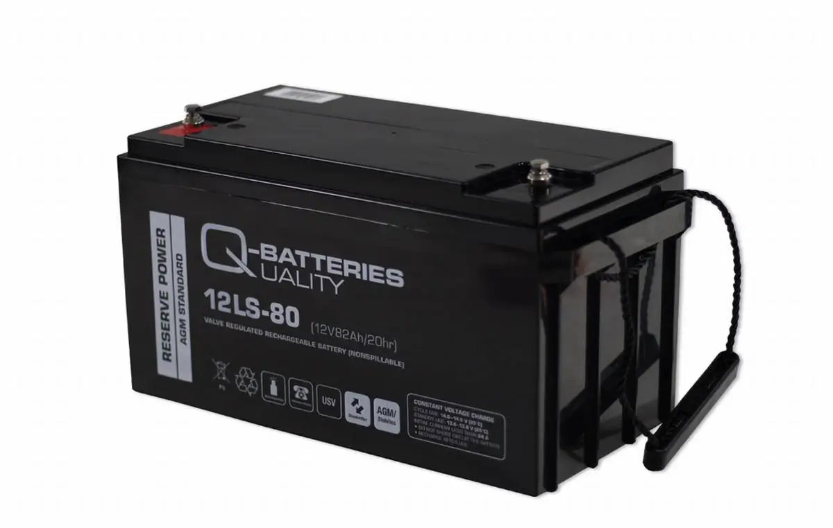 Q-Batteries 12LS-80 12V 82Ah AGM Akku online bei pro-akkus kaufen