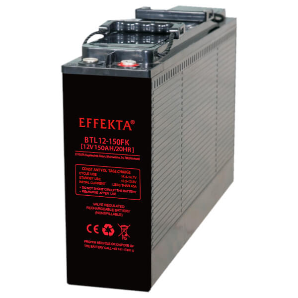 Effekta BTL12-150FK 12V 150Ah Front-Terminal AGM Batterie Effekta BTL12-150FK 12V 150Ah Front-Terminal AGM Batterie