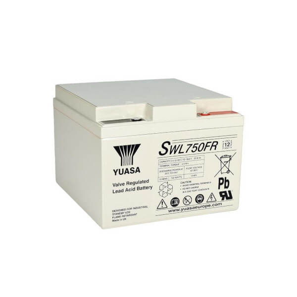 Yuasa SWL750FR 12V 25Ah Blei-Akku / AGM Batterie