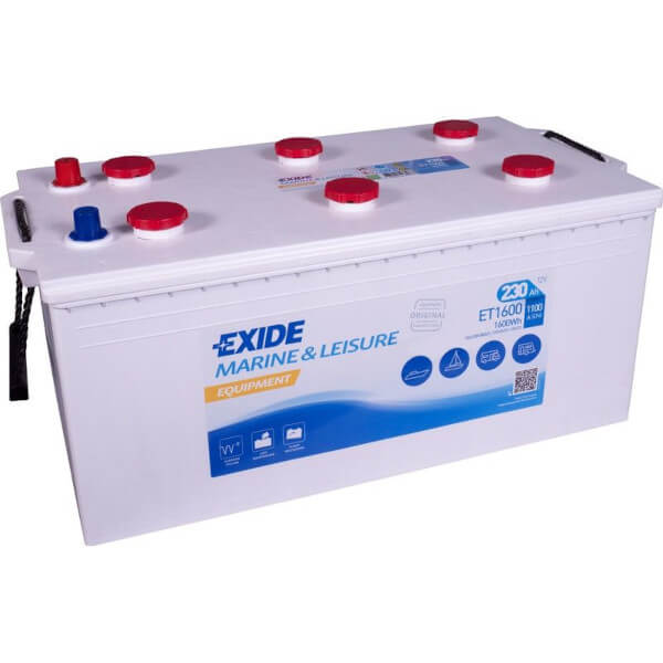 Exide Equipment ET1600 Nassbatterie - 12V 230Ah Exide Equipment ET1600 Nassbatterie - 12V 230Ah