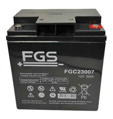 FGS FGC23007 12V 30Ah Blei-AGM Akku zyklenfest