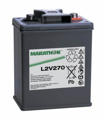 Exide Marathon L2V270 2V 289Ah Bleiakku