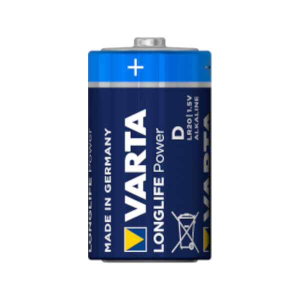 Varta Longlife Power D / LR20 | 1,5V Batterie 16500mAh Varta Longlife Power D / LR20 | 1,5V Batterie 16500mAh