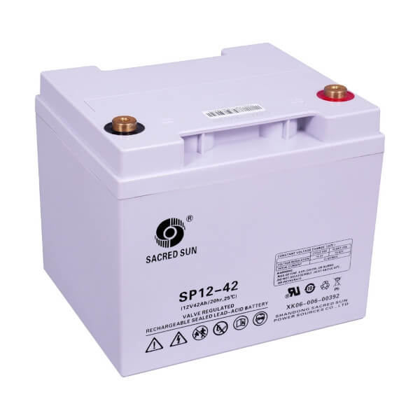 Sacred Sun SP12-42 AGM Batterie 12V 42Ah Long Life Akku online bei pro-akkus kaufen