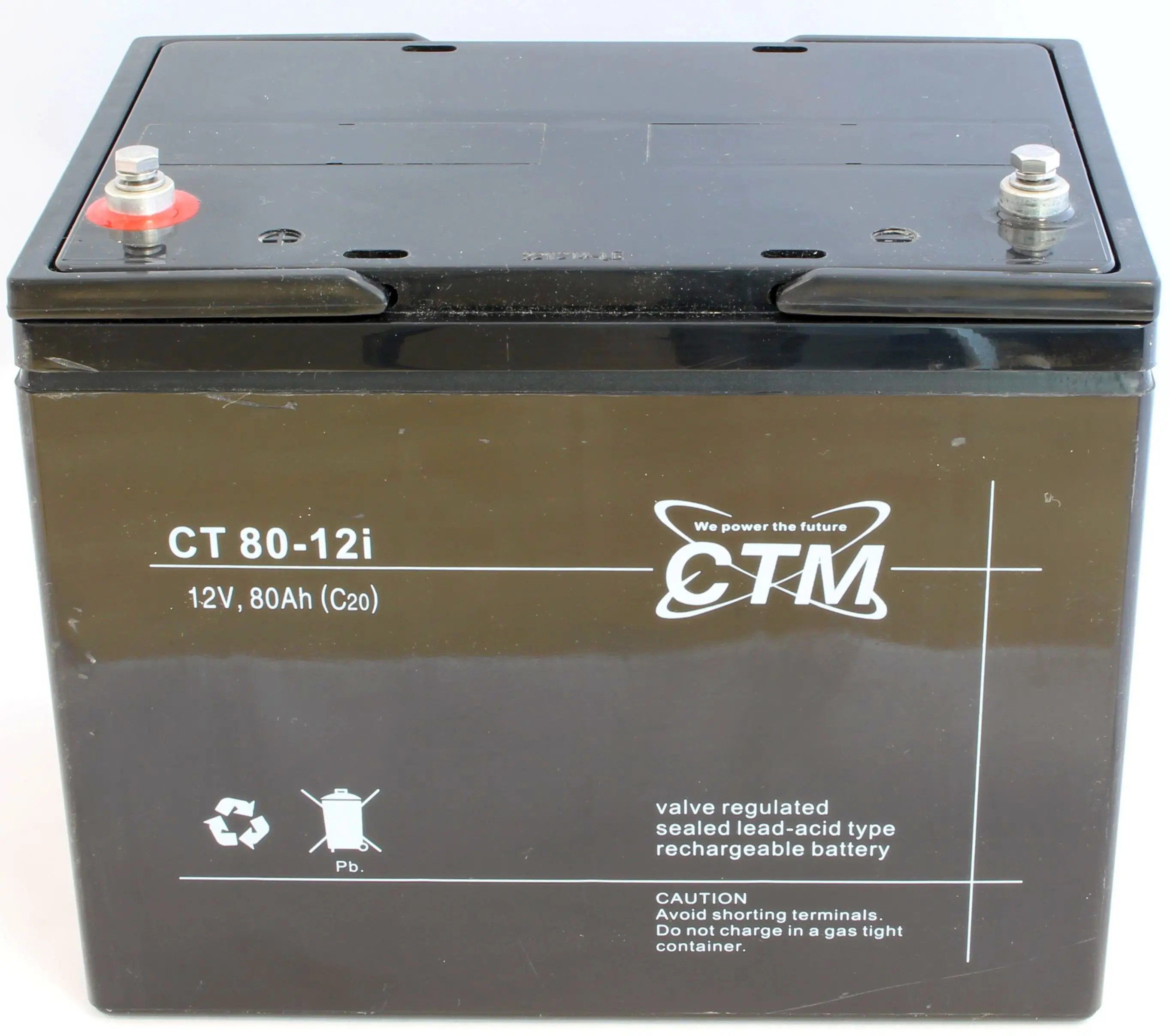 CTM CT80-12 - 12V | 80Ah AGM Bleiakku CTM CT80-12 - 12V | 80Ah AGM Bleiakku