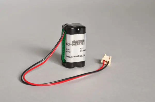 NiMh Notbeleuchtung Akku 4,8V / 800mAh passend für Gessler 4808 (Block) online bei pro-akkus kaufen