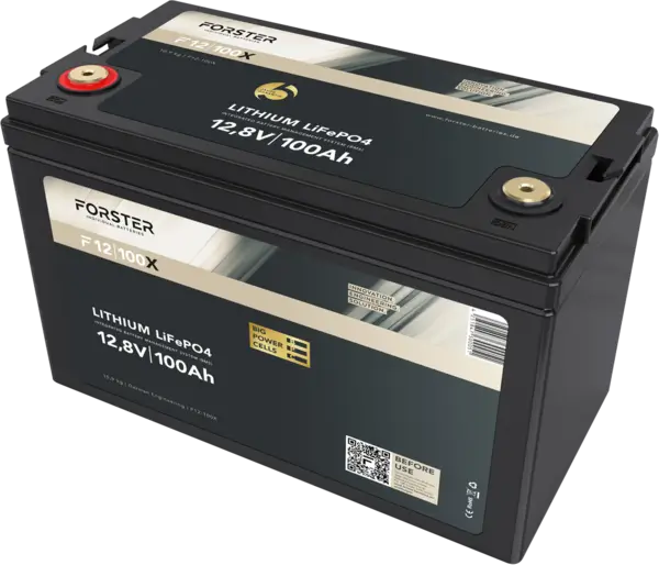 FORSTER F12-100X Lithium LiFePO4 Batterie - 12,8V | 100Ah online bei pro-akkus kaufen