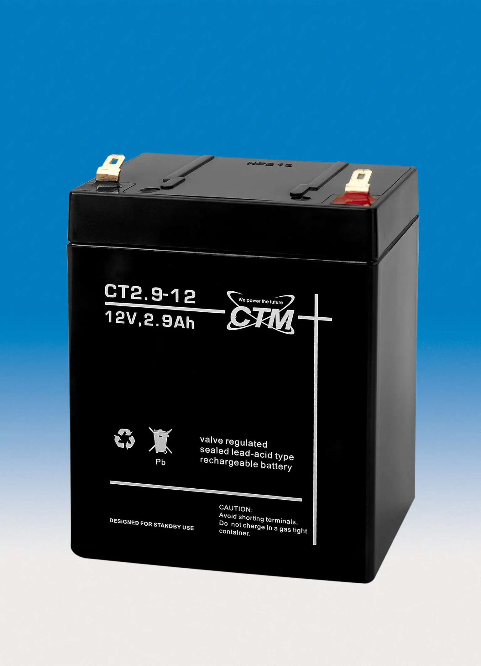 CTM CT2.9-12 - 12V | 2,9Ah AGM Bleiakku CTM CT2.9-12 - 12V | 2,9Ah AGM Bleiakku