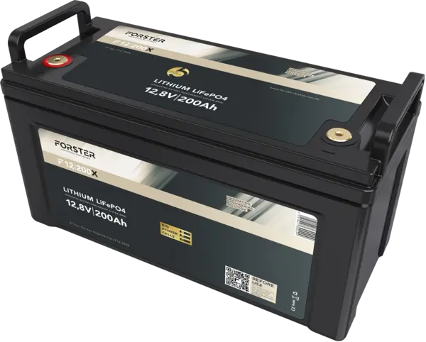 FORSTER F12-200X Lithium LiFePO4 Batterie - 12,8V | 200Ah online bei pro-akkus kaufen