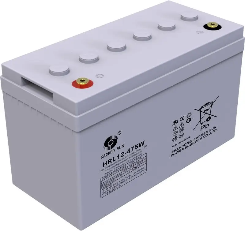 Sacred Sun HRL12-475W - 12V 118Ah AGM Batterie Highrate