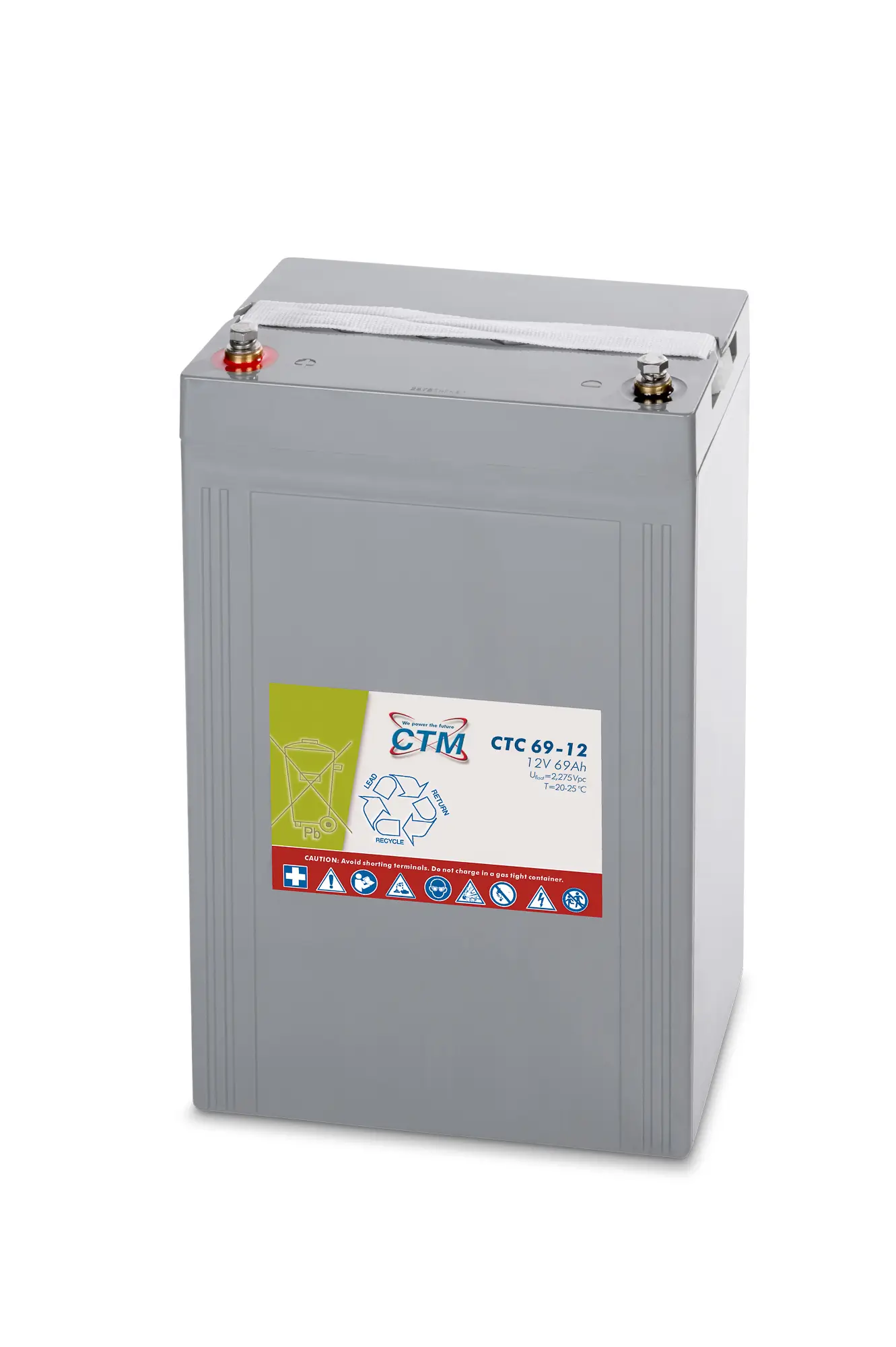 CTM CTC69-12 - 12V | 69Ah Blei-Gel Akku CTM CTC69-12 - 12V | 69Ah Blei-Gel Akku