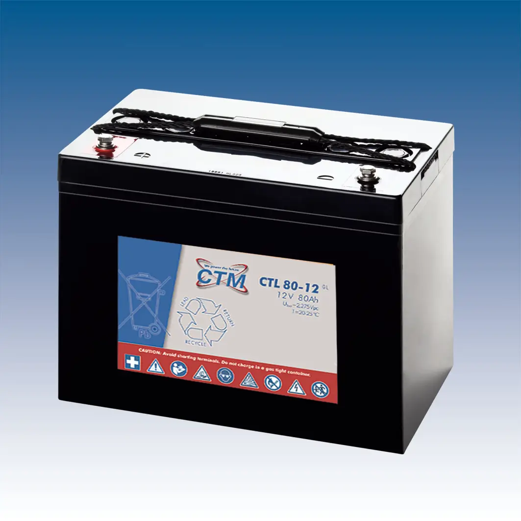 CTM CTL80-12 - 12V | 80Ah AGM Bleiakku Longlife CTM CTL80-12 - 12V | 80Ah AGM Bleiakku Longlife