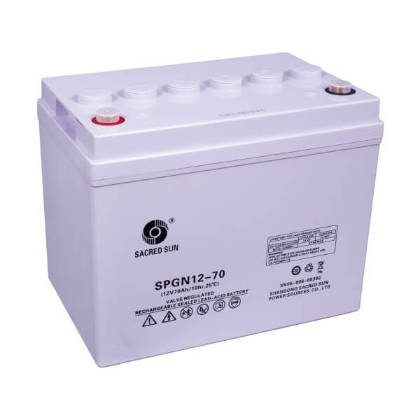 Sacred Sun SPGN12-70 - 12V 70Ah AGM Batterie Long Life online bei pro-akkus kaufen