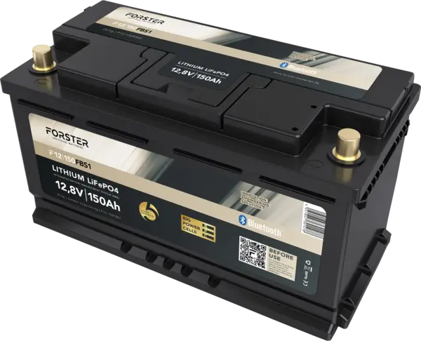 FORSTER F12-150FBS1 Lithium LiFePO4 Batterie - 12,8V | 150Ah online bei pro-akkus kaufen