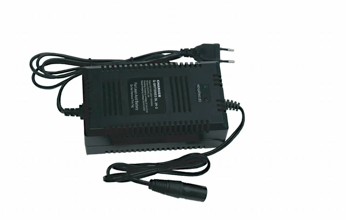 Ladegerät BL24-3 XLR für 24V | 12Ah - 36Ah Bleiakkus mit 3A Ladestrom Ladegerät BL24-3 XLR für 24V | 12Ah - 36Ah Bleiakkus mit 3A Ladestrom