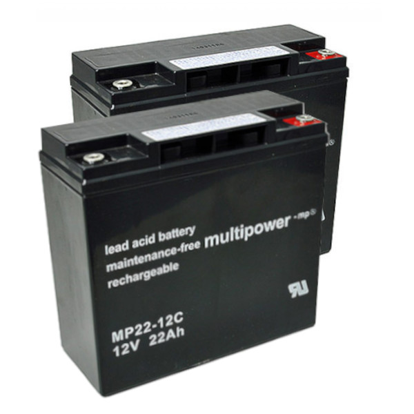 Batteriesatz für EMG Veo Sport Elektromobil - 2 x 12V | 22Ah online bei pro-akkus kaufen