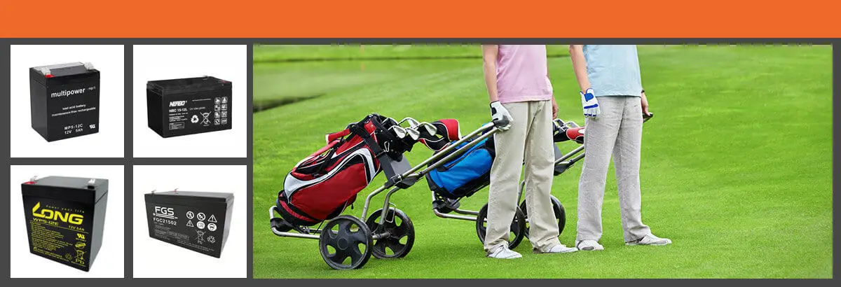 Golf Caddy Batterien