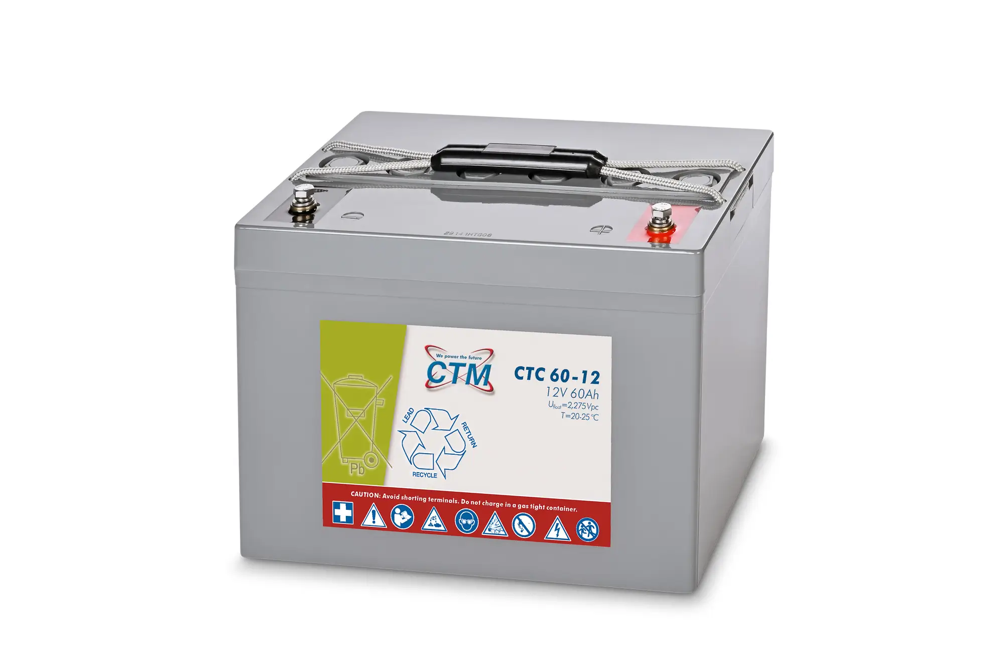 CTM CTC60-12 - 12V | 60Ah Blei-Gel Akku CTM CTC60-12 - 12V | 60Ah Blei-Gel Akku