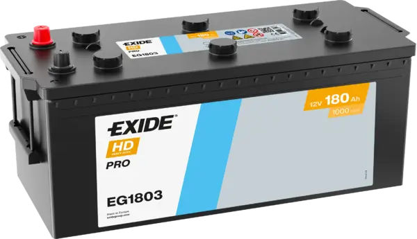Exide HD PRO EG1803 Lkw Batterie - 12V 180Ah online bei pro-akkus kaufen