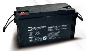 Q-Batteries 12LC-130 12V 128Ah Blei-Akku / AGM Batterie Zyklentyp