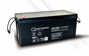 Q-Batteries 12LC-200 12V 214Ah Blei-Akku / AGM Batterie Zyklentyp