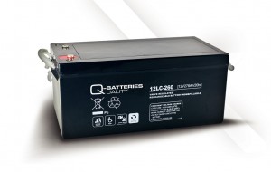 Q-Batteries 12LC-260 12V 275Ah Blei-Akku / AGM Batterie Zyklentyp
