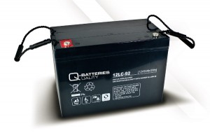 Q-Batteries 12LC-92 12V 93Ah Blei-Akku / AGM Batterie Zyklentyp