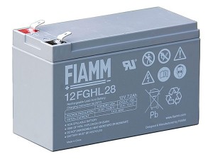 Fiamm 12FGHL28 12V 7,2Ah Blei-Akku / AGM Batterie Hochstrom Longlife