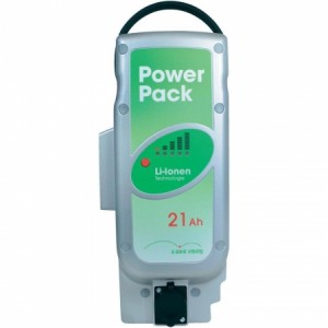 Li-ionen E-Bike Vision Power Pack Ersatzakku für Pedelec Panasonic-Antriebsystem 25,2V / 21Ah