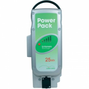Li-ionen E-Bike Vision Power Pack Ersatzakku für Pedelec Panasonic-Antriebsystem 25,2V / 25Ah