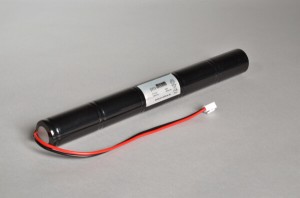 NiCd Notbeleuchtung Akkupack 6V / 4500mAh (4,5Ah) Stab mit Kabel und Stecker