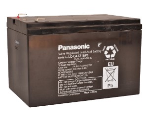 Panasonic LC-CA1216P1 12V 16Ah Blei-Akku / AGM Batterie Zyklenfest